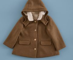 Casaco Capuz Pano Castanha Casaco Capuz Pano Castanha