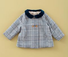 Manteau Classique Tartan Brise Manteau Classique Tartan Brise