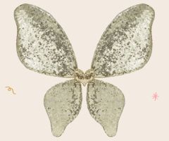 Alas Mariposas Lentejuelas Doradas Alas Mariposas Lentejuelas Doradas