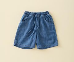 Calças com Elástico Denim Calças com Elástico Denim