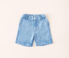 Outlet Bermuda Larga Lyocell Denim Outlet Bermuda Larga Lyocell Denim