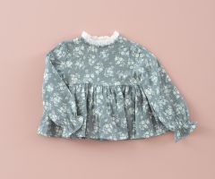 Blusa Peplum Stone Flower Blusa Peplum Stone Flower