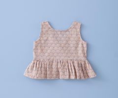 Blusa Péplum Conchas Blusa Péplum Conchas