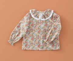 Camisa Cuello Volante Liberty Honey Dew Camisa Cuello Volante Liberty Honey Dew