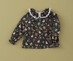 Camisa Cuello Volante Little Cottage Camisa Cuello Volante Little Cottage