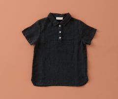 Chemise Lin Manches Courte Noir Chemise Lin Manches Courte Noir