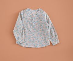 Camisa Menino Liberty Flor Cheval Camisa Menino Liberty Flor Cheval