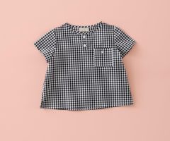 Camisa Niño Vichy Negro Camisa Niño Vichy Negro