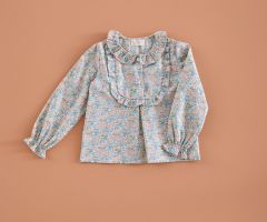 Camisa Peitilho Liberty Flor Cheval Camisa Peitilho Liberty Flor Cheval