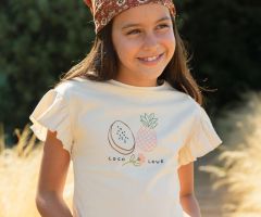 T-Shirt Folho Ananás T-Shirt Folho Ananás