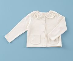 Jogging Veste Dentelle Crème Jogging Veste Dentelle Crème