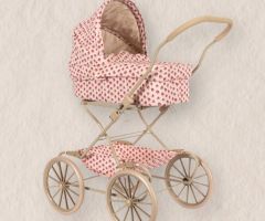 Cochecito Muñecas Bouquet Rosa Cochecito Muñecas Bouquet Rosa