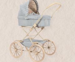 Cochecito Muñecas Vichy Marino Cochecito Muñecas Vichy Marino