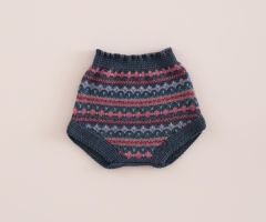 Culotte Jacquard Azul Marinho Culotte Jacquard Azul Marinho