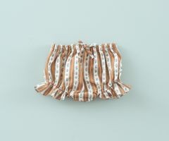 Bloomer Petit Volant Rayures Fleur Toffee Bloomer Petit Volant Rayures Fleur Toffee
