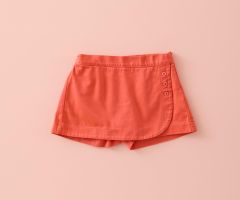 Jupe-Culotte Teinture Rouge Fête Jupe-Culotte Teinture Rouge Fête
