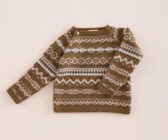 Pull Jacquard Châtaigne Pull Jacquard Châtaigne