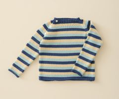 Jersey Rayas Blue Sand Jersey Rayas Blue Sand