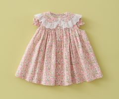 Vestido Com Cueca Liberty Pink Coco Flúor Vestido Com Cueca Liberty Pink Coco Flúor