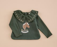 Camisola Gola Bordada Lulú Camisola Gola Bordada Lulú