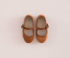 Ballerine à Bride Ocre Ballerine à Bride Ocre