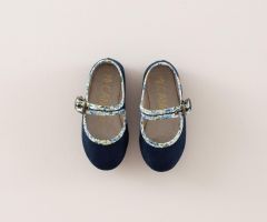 Sabrina com Presilha Azul Marinho Debrum Liberty Sabrina com Presilha Azul Marinho Debrum Liberty