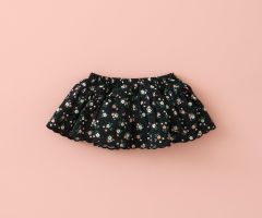 Minissaia Cueca Acabamento Ondulado Night Flowers Minissaia Cueca Acabamento Ondulado Night Flowers