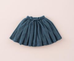 Minifalda de Punto Azul Pizarra Minifalda de Punto Azul Pizarra