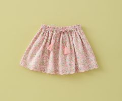 Minifalda Ondas Liberty Pink Coco Flúor Minifalda Ondas Liberty Pink Coco Flúor