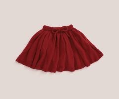 Mini-jupe Maille Bordeaux Mini-jupe Maille Bordeaux