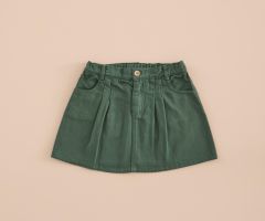 Minifalda Tablas Musgo Minifalda Tablas Musgo