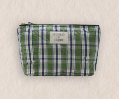 Trousse Toilette Petite Tartan Vert Trousse Toilette Petite Tartan Vert