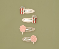 Lot 4 Pinces Popcorn Lot 4 Pinces Popcorn