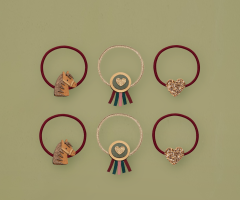 Pack 6 Scrunchies Cavalos Pack 6 Scrunchies Cavalos