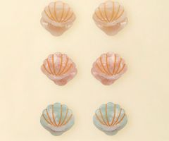 Pack 6 Pinzas Conchitas Pack 6 Pinzas Conchitas