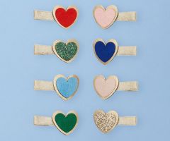 Pack 8 Pinzas Corazón Pack 8 Pinzas Corazón