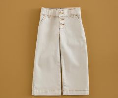 Pantalon Cropped Blanc Cassé Pantalon Cropped Blanc Cassé