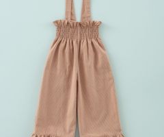 Pantalon Bretelles Mini Vichy Toffee Pantalon Bretelles Mini Vichy Toffee