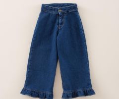 Pantalon Petit Volant Denim Pantalon Petit Volant Denim