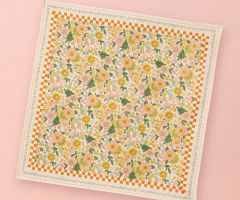 Pañuelo Grande Amaia Rose Corail Pañuelo Grande Amaia Rose Corail