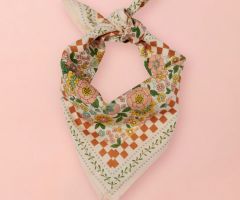 Pañuelo Pequeño Amaia Rose Corail Pañuelo Pequeño Amaia Rose Corail