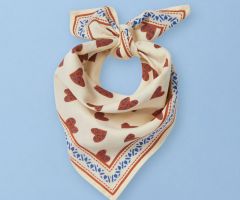 Pañuelo Pequeño Coeur Sauvage Cream Pañuelo Pequeño Coeur Sauvage Cream