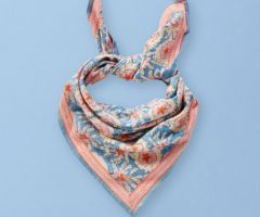 Lenço Pequeno Margotte Blue Lenço Pequeno Margotte Blue