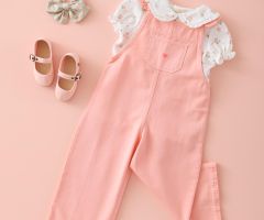 Salopette Longue Teinture Rose Nectar Salopette Longue Teinture Rose Nectar