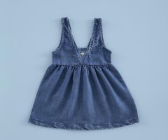 Pichi Bordado Lyocell Vaquero Pichi Bordado Lyocell Vaquero