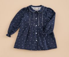 Robe Passepoil Petites Fleurs Rainy Robe Passepoil Petites Fleurs Rainy