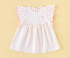 Vestido Jogging Ondas Crudo Vestido Jogging Ondas Crudo
