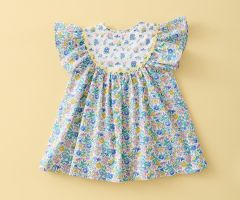 Vestido Liberty Blue Sand Vestido Liberty Blue Sand
